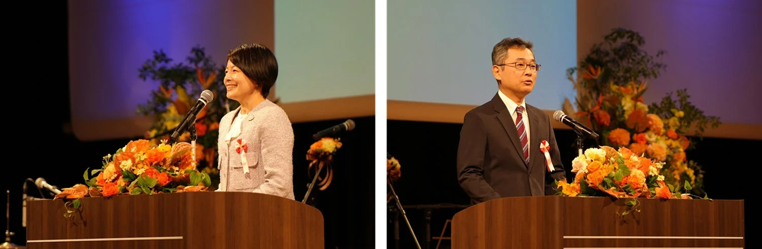 来賓挨拶の様子