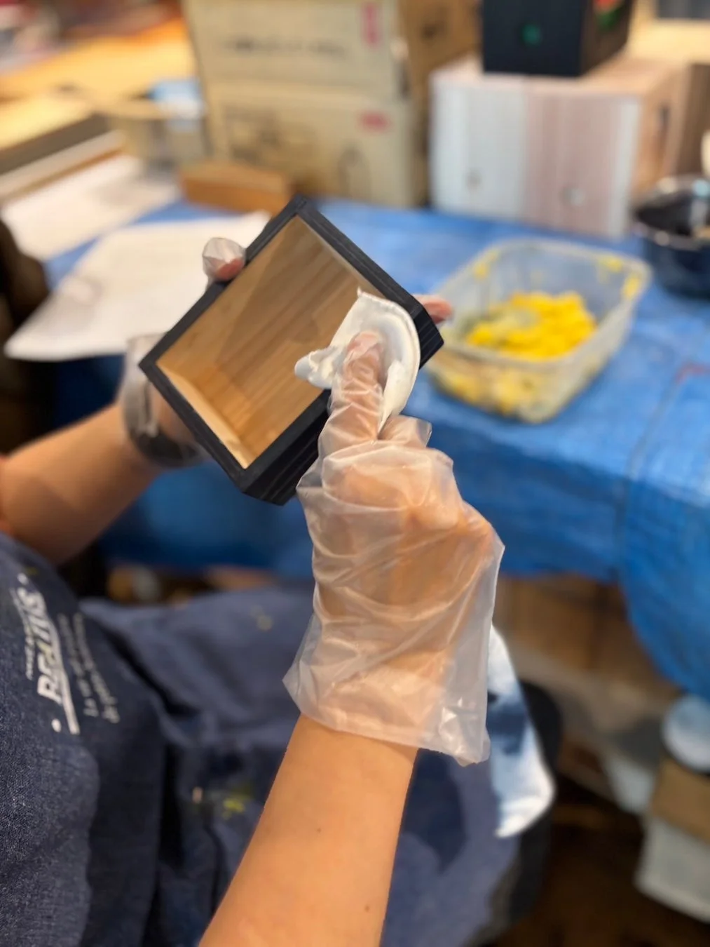 遊山箱制作準備