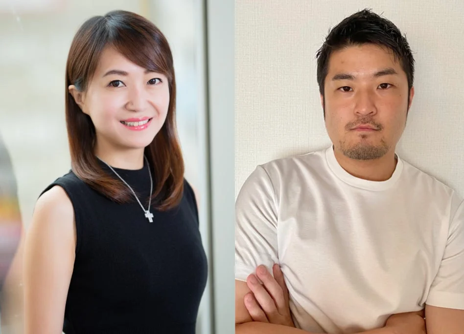 アジアンブリッジ株式会社 阪根 嘉苗氏、株式会社MD 石井 賢介氏