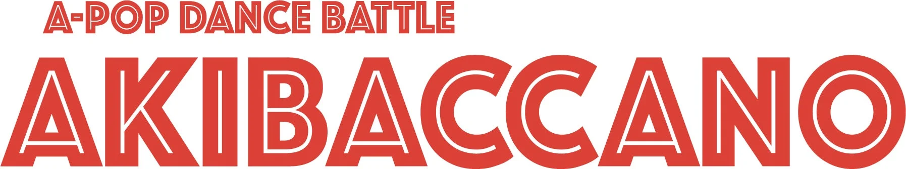 A-POP DANCE BATTLE AKIBACCANOロゴ