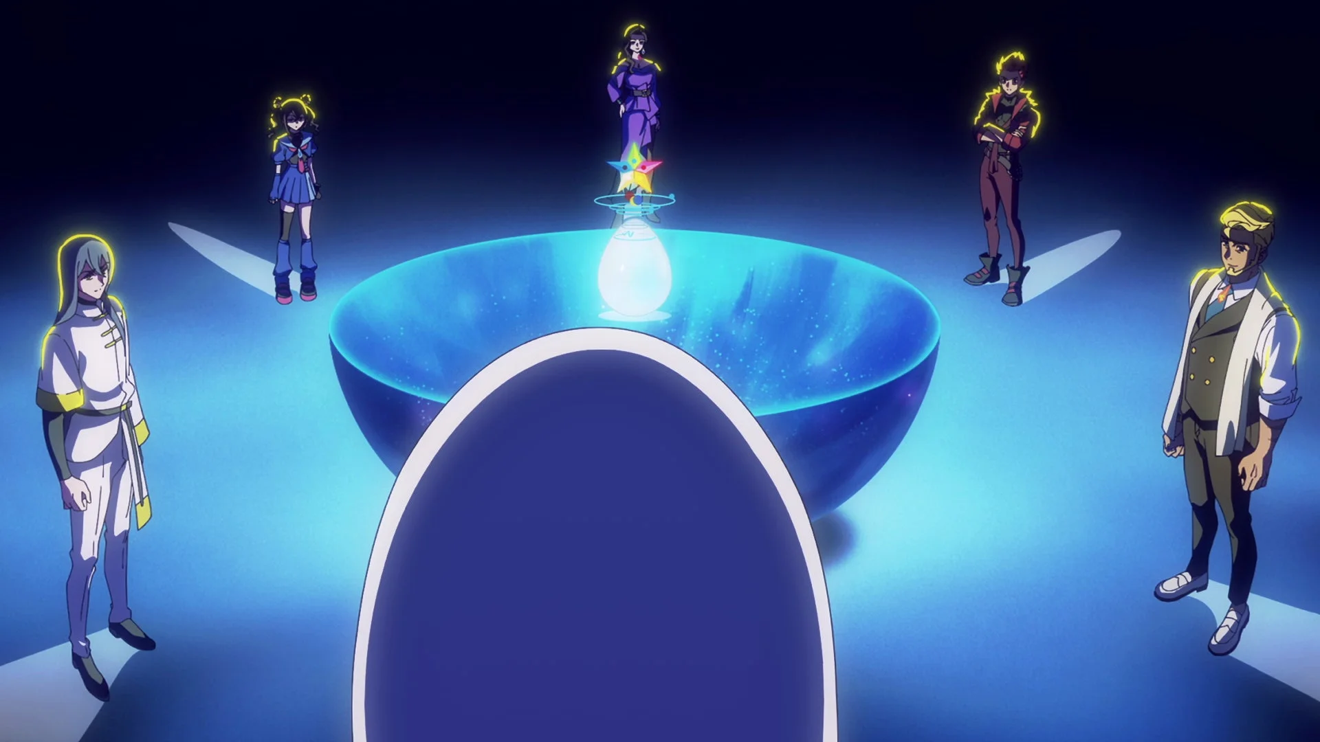 五行星のビジュアル