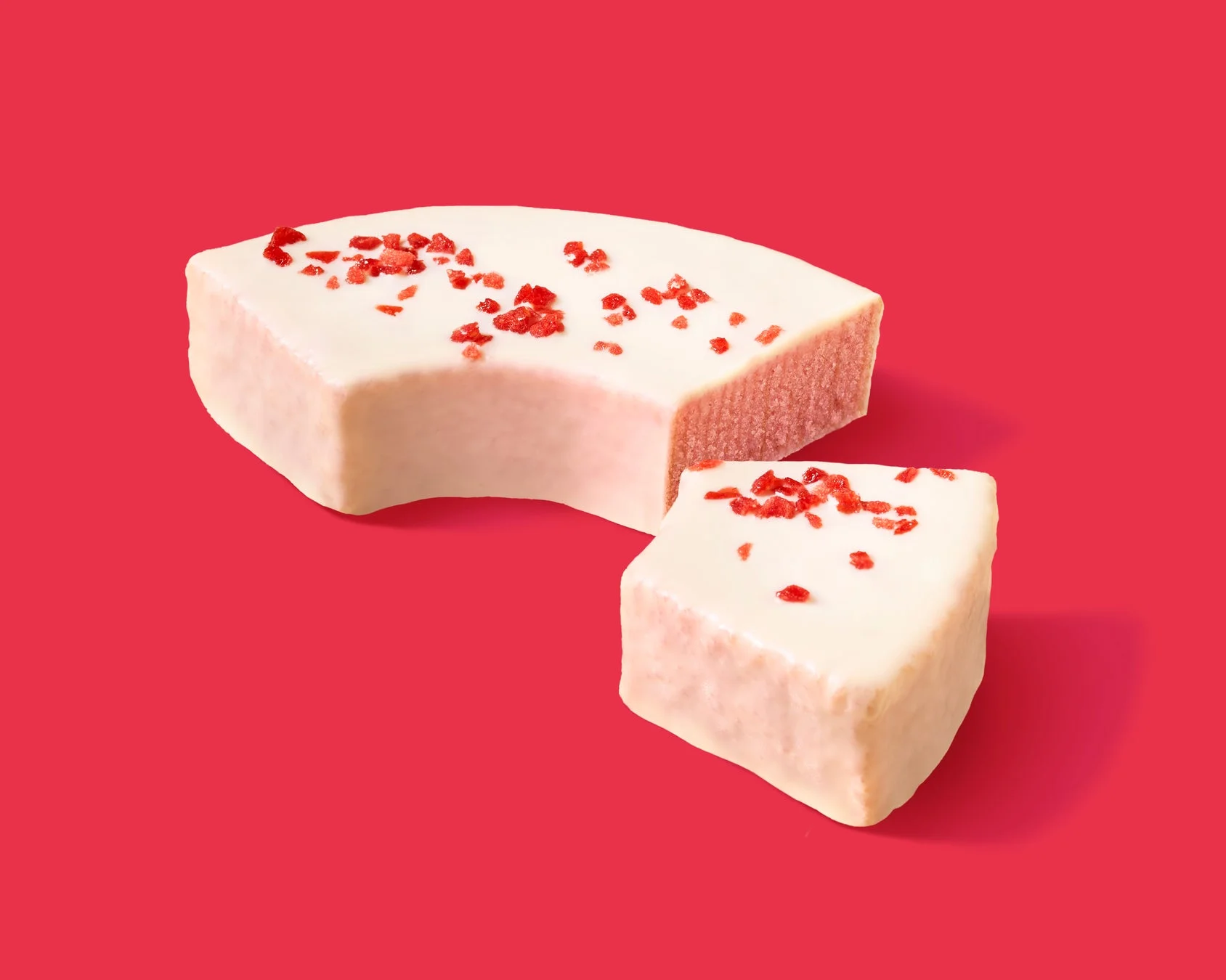 いちごのバウムクーヘン