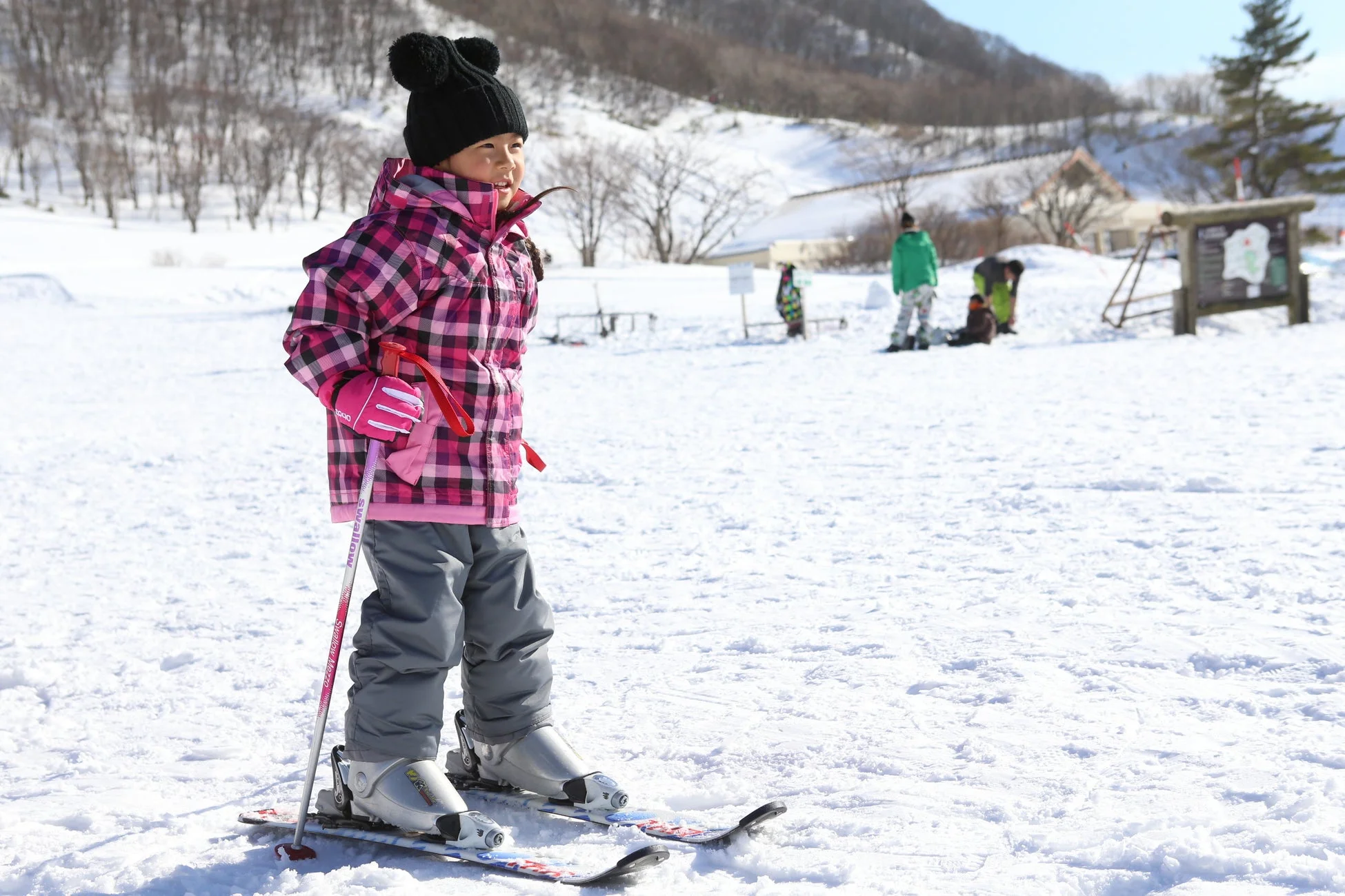 子供のスキー