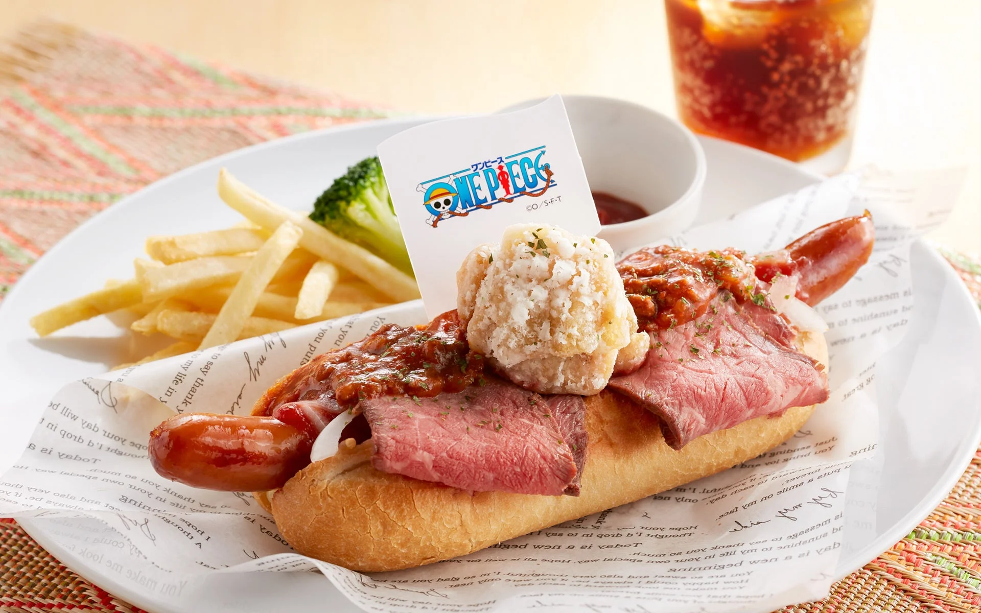 フランキーのスーパー☆ミートホットドッグ～コーラと共に～