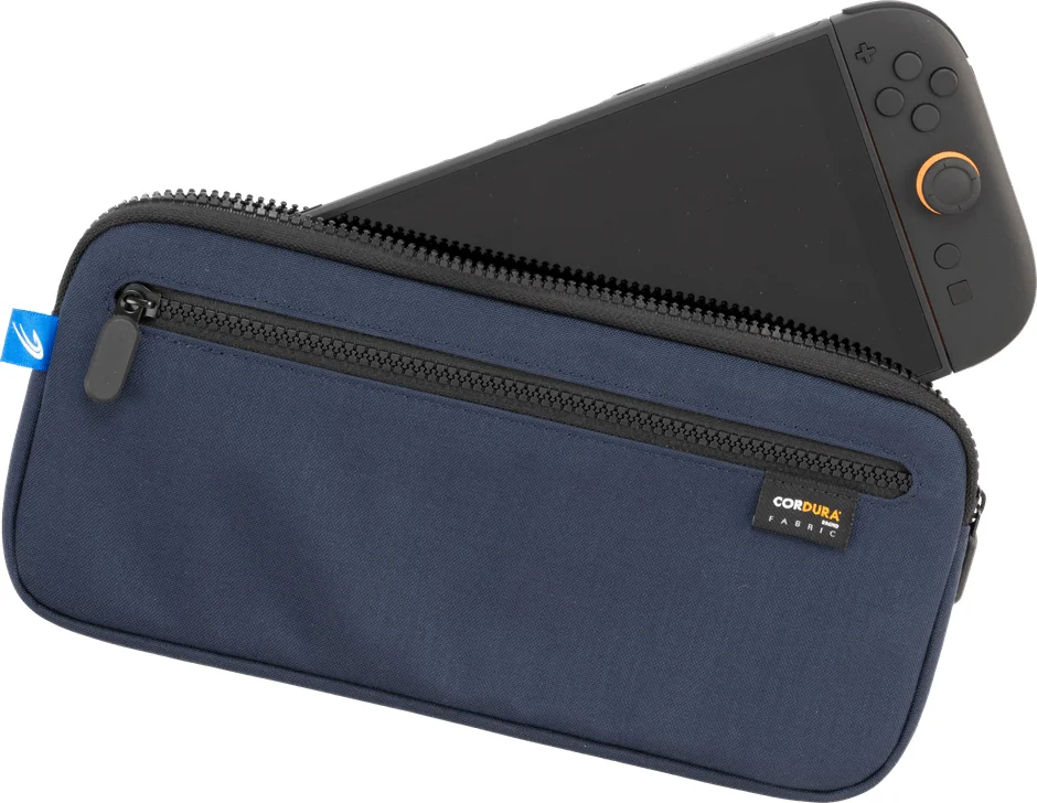 Switch2本体とアクセサリー収納ポケット