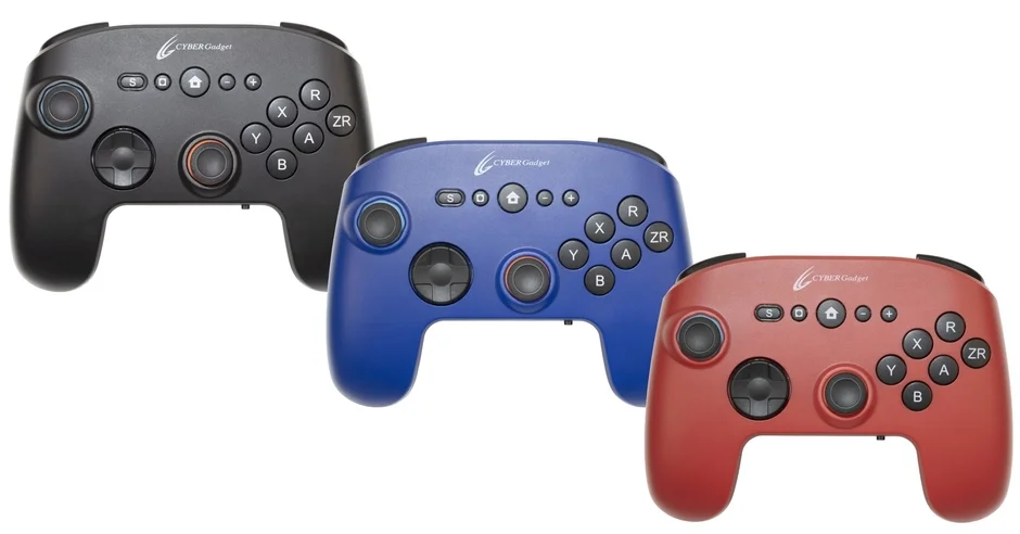 CYBER・ゲーミングコントローラー6B 無線/有線タイプ（Switch2用）カラーバリエーション