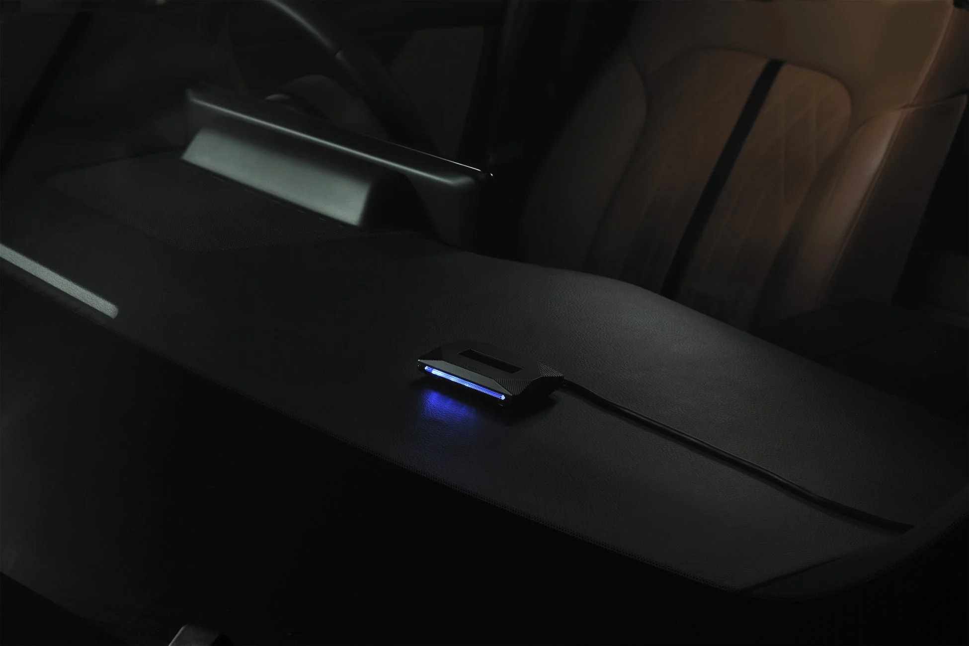 車内に設置された製品