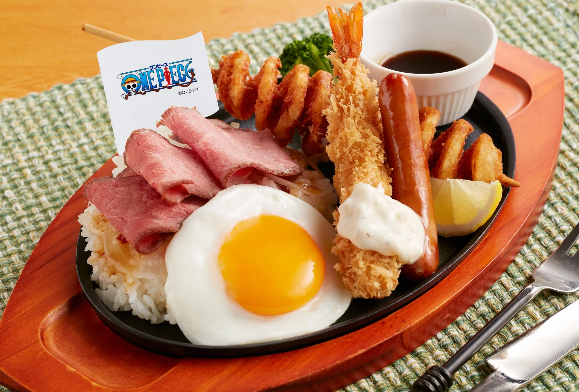 ゾロの三刀流鉄板盛り