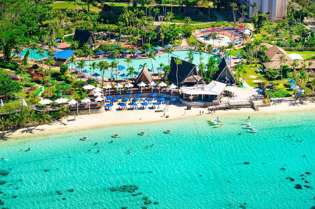 パシフィック アイランド クラブ グアムの空撮