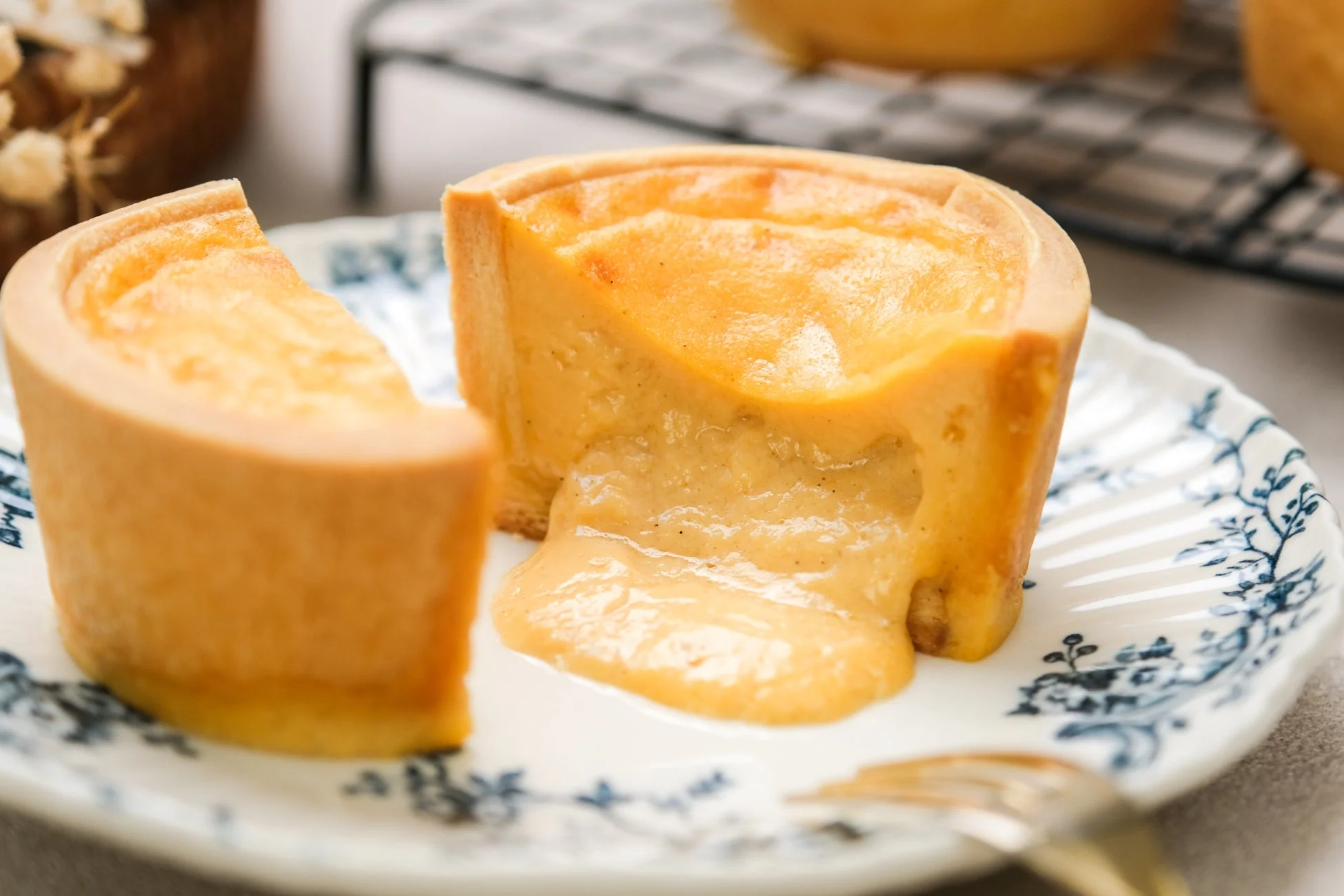 プリン好きに届けたい焼きタルト