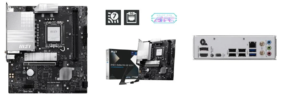 MSI PRO B860M-B WIFI マザーボード