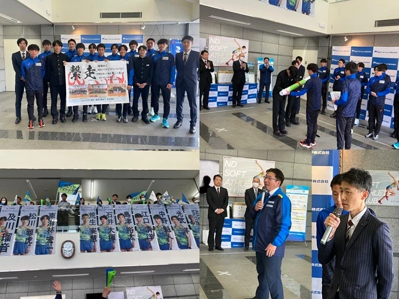 渡邉清紘監督の壮行式での決意表明