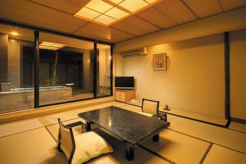 和室と露天風呂