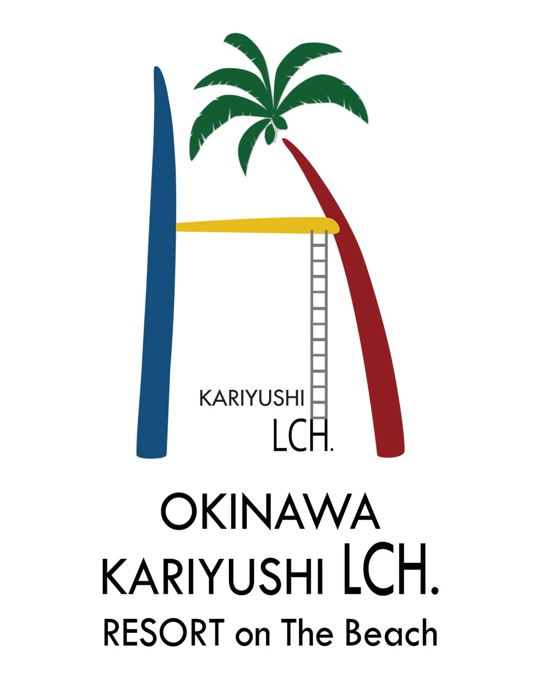 KARIYUSHI LCH. RESORT on The Beachロゴ