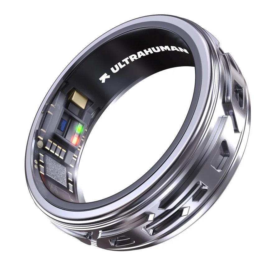 シルバーのスマートリング