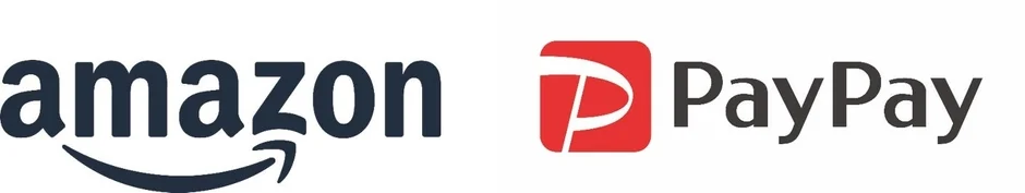 AmazonとPayPayのロゴ