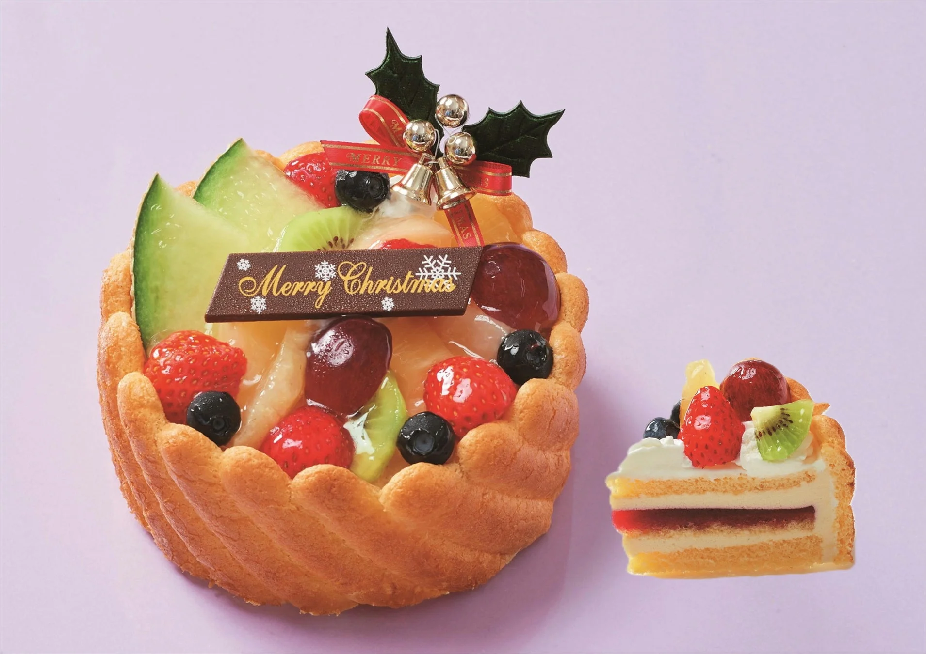 Xmasフルーツシャルロット