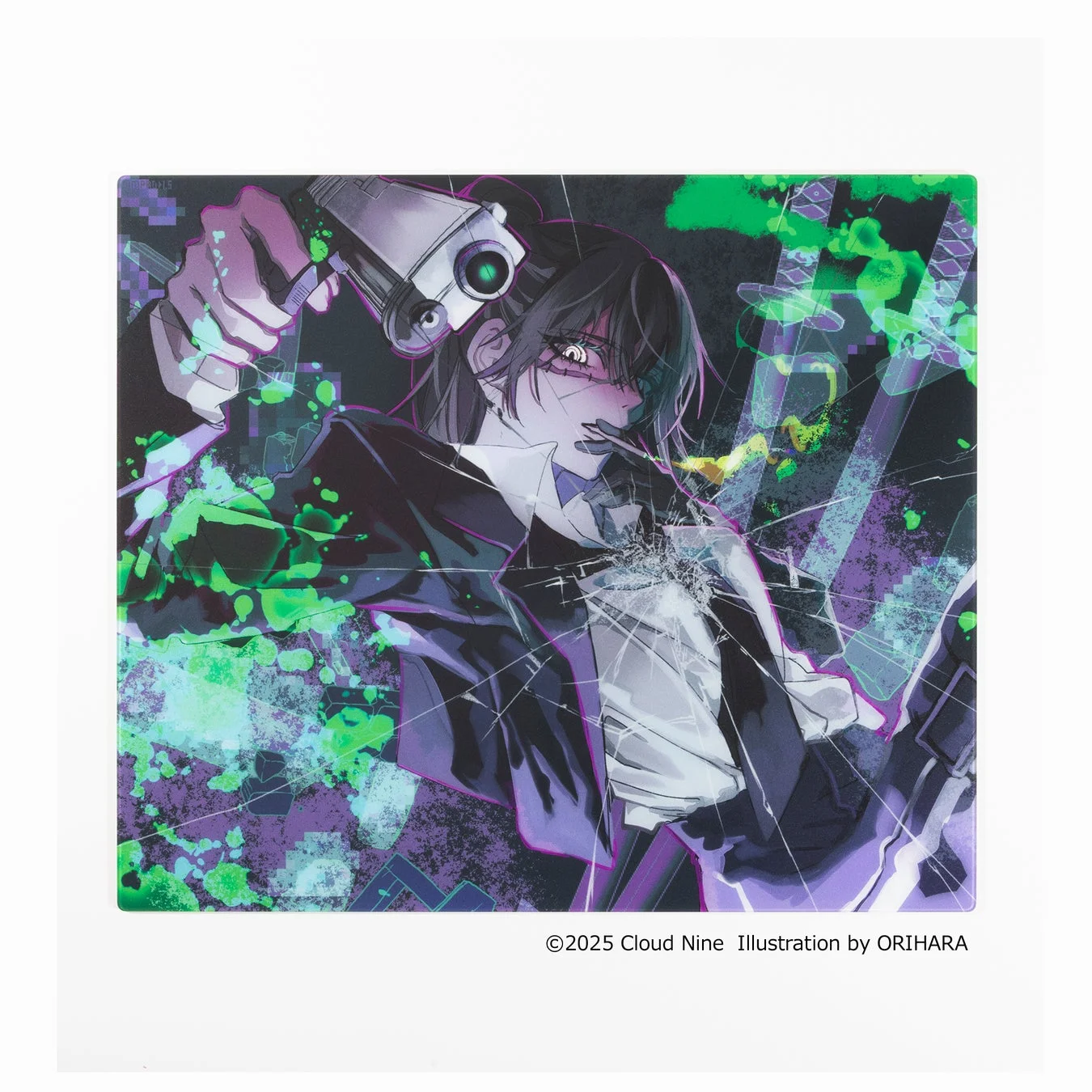 ガラス厚1.5mmの操作面