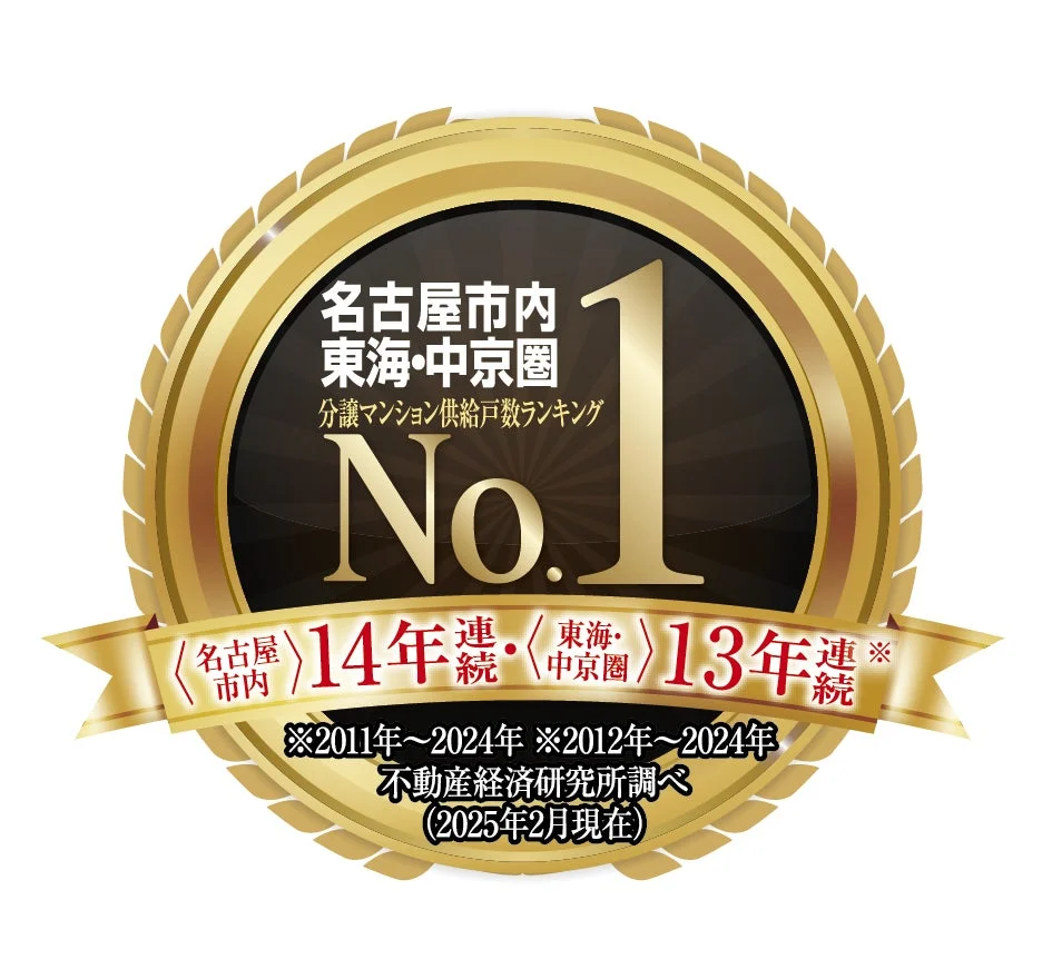 名古屋市内 分譲マンション 供給戸数ランキング No.1