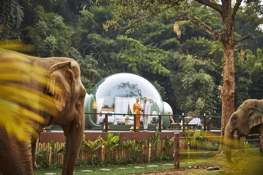 アナンタラ・ゴールデン・トライアングル・エレファントキャンプ＆リゾートでの体験