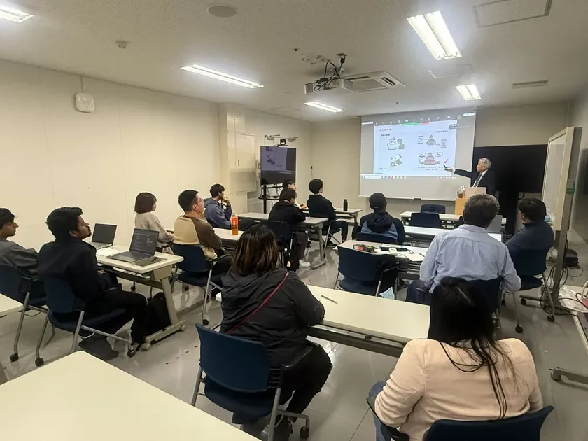 九州大学での特別講演の様子2