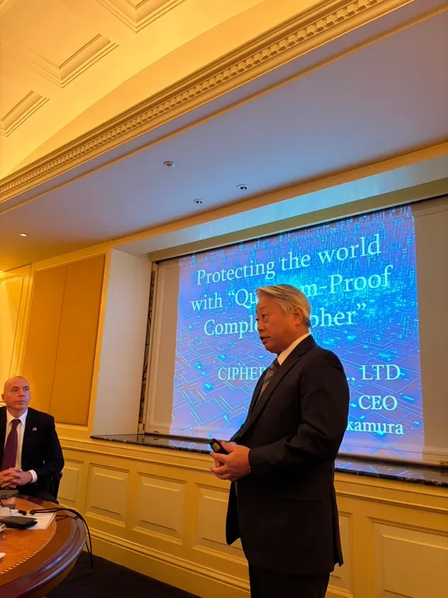 サイファ・コアCEOによるプレゼンテーション