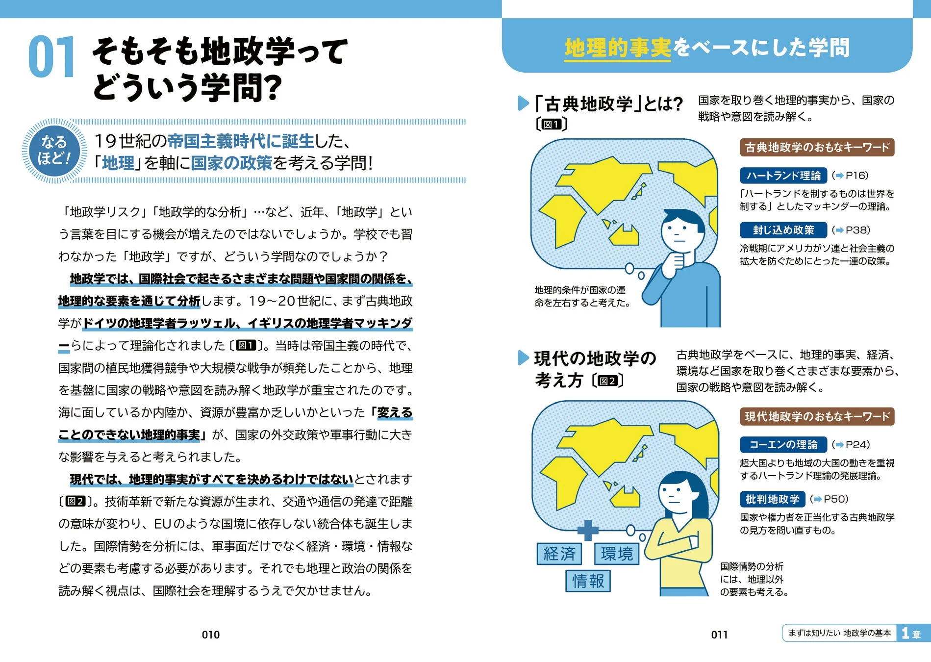 地政学の基本を解説する書籍ページ