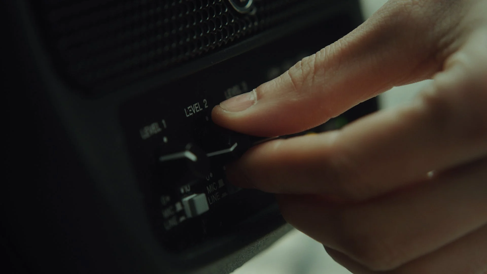 YAMAHA STAGEPAS 100BTR mkIIの操作部