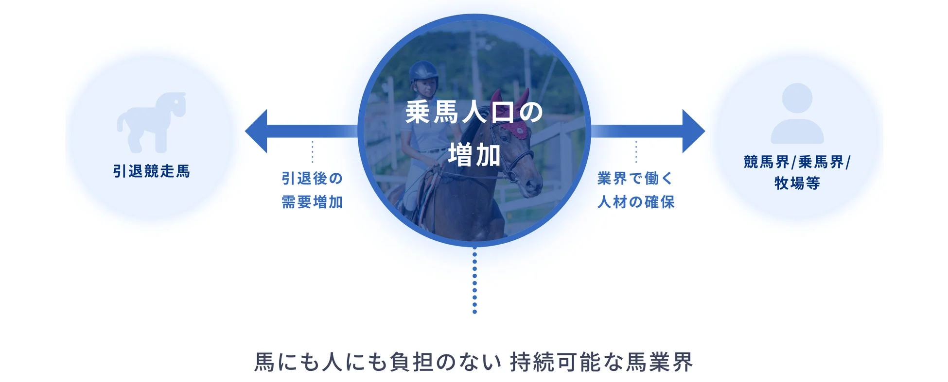 持続可能な馬業界のエコシステム