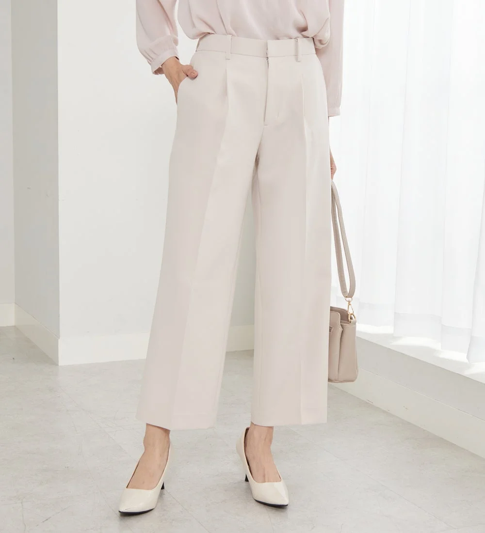 センタータックワイドパンツ