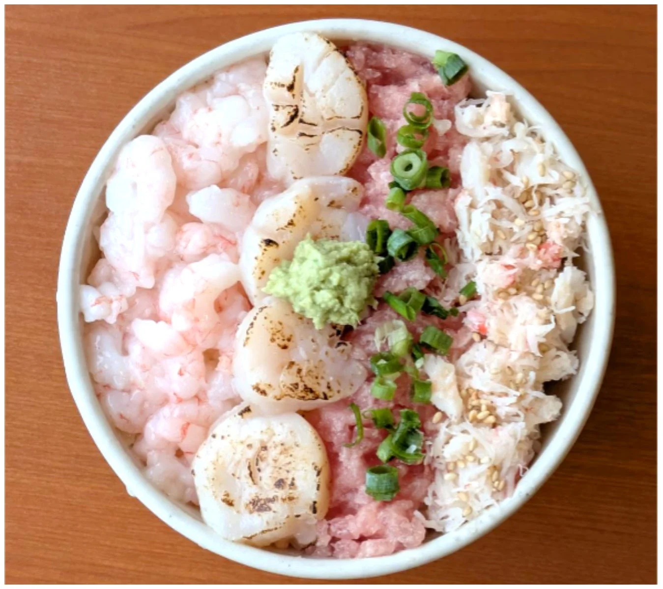 お祝い4種丼セット