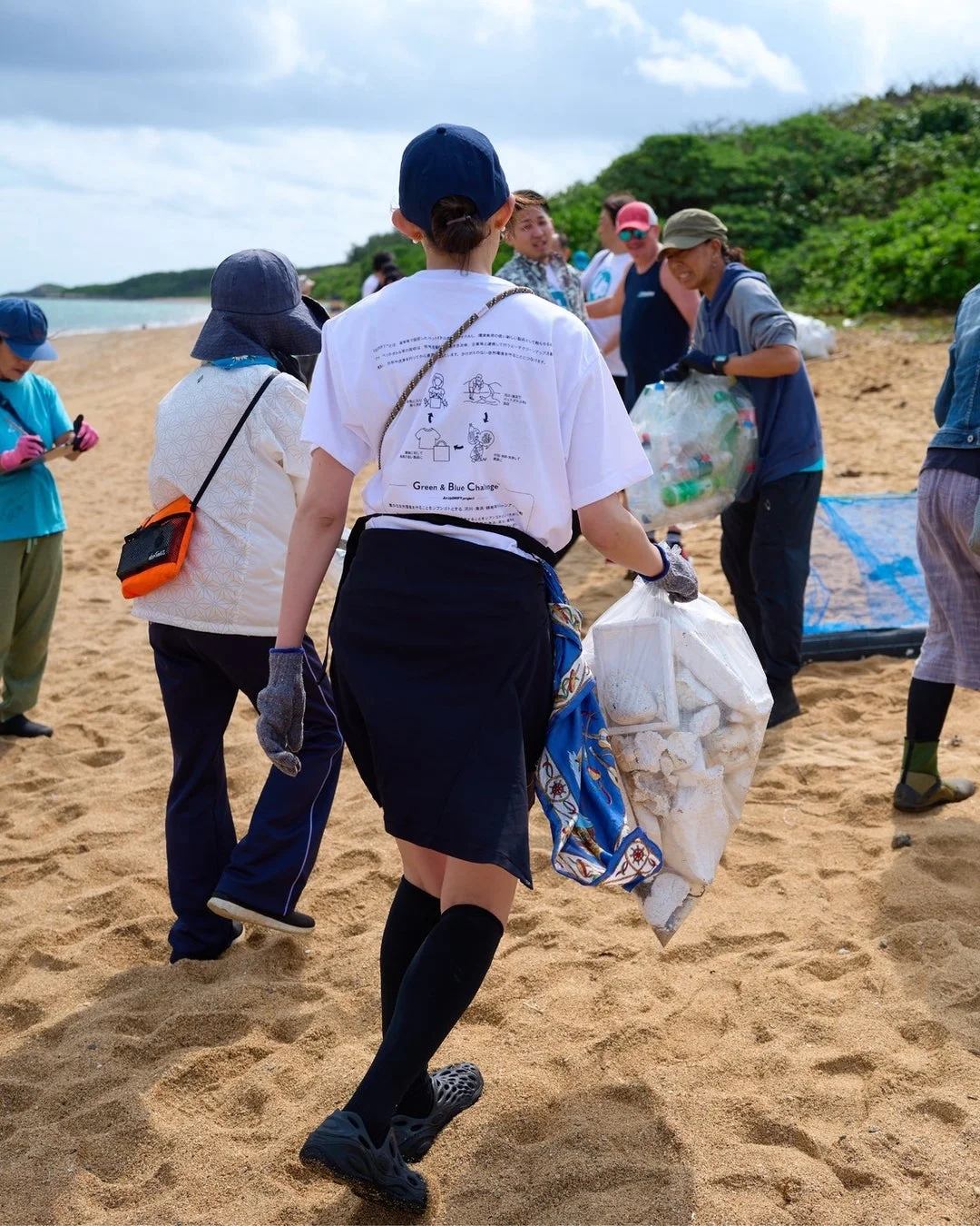 ビーチクリーン活動