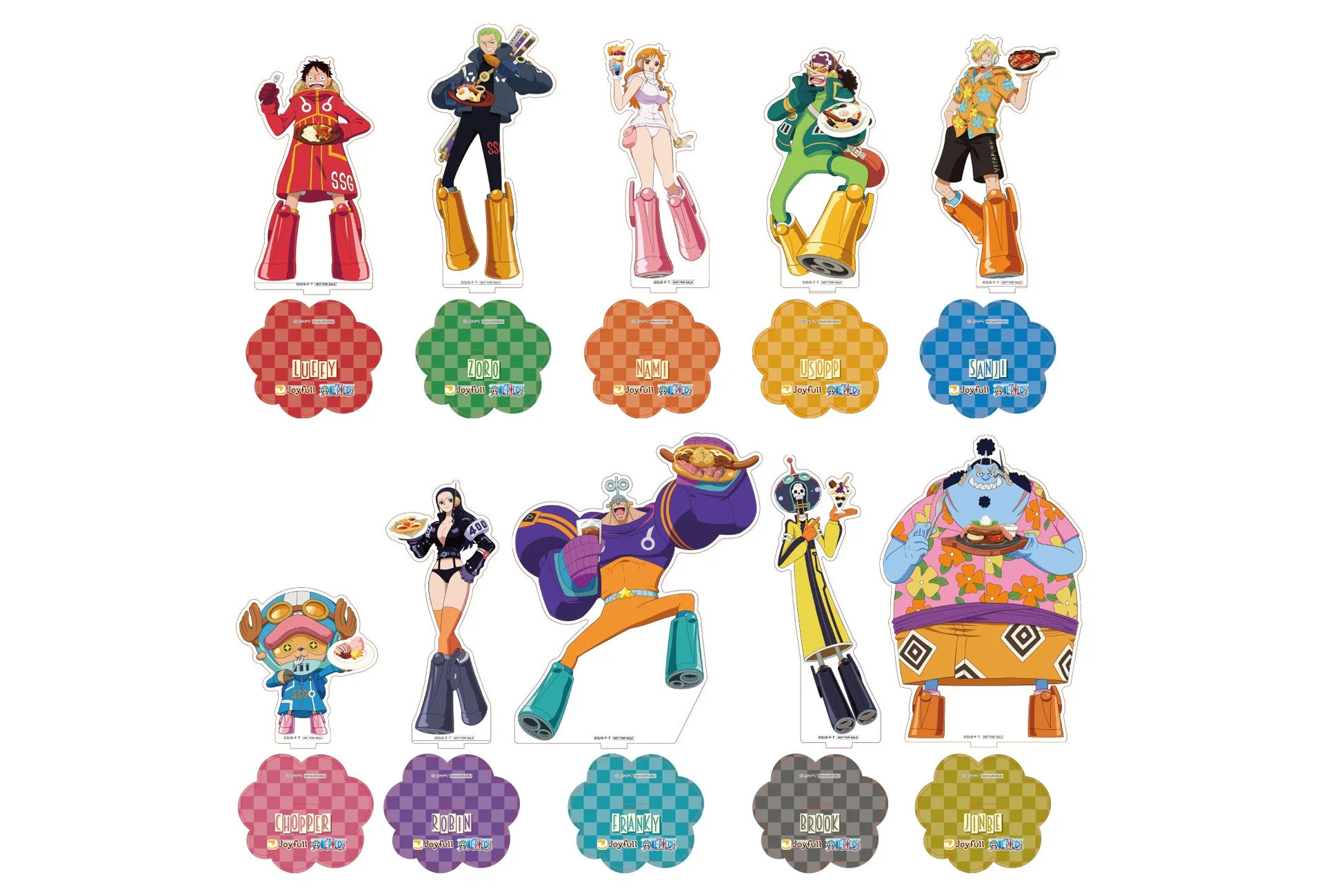 アクリルスタンド10体セットと1体