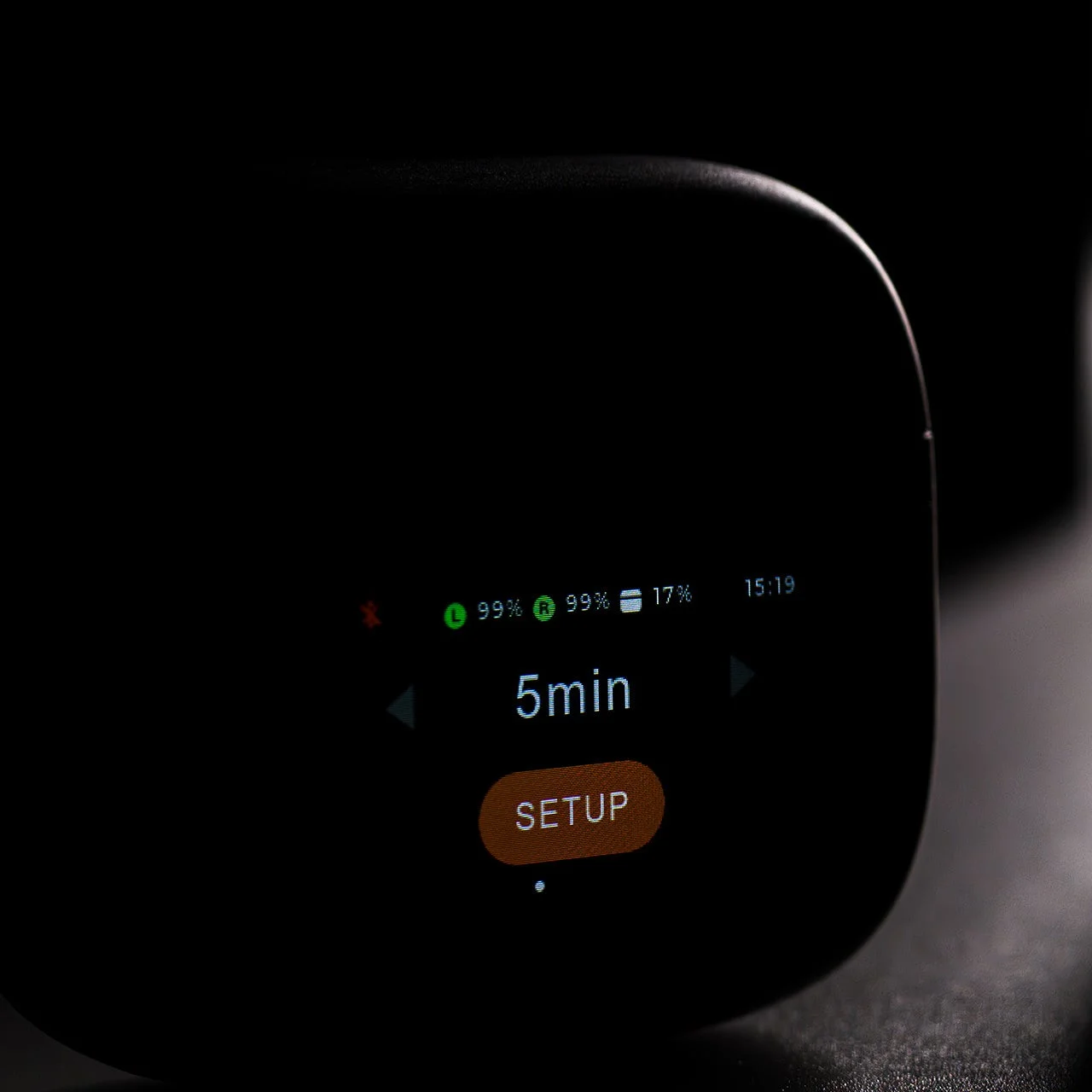 電子機器のディスプレイ表示