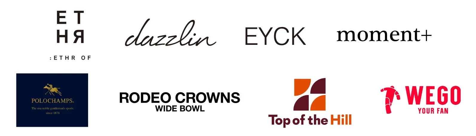 ブランドロゴ一覧