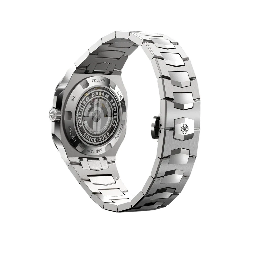 YOICHIRO KAKITANI MEMORIAL EDITIONの裏蓋とムーブメント