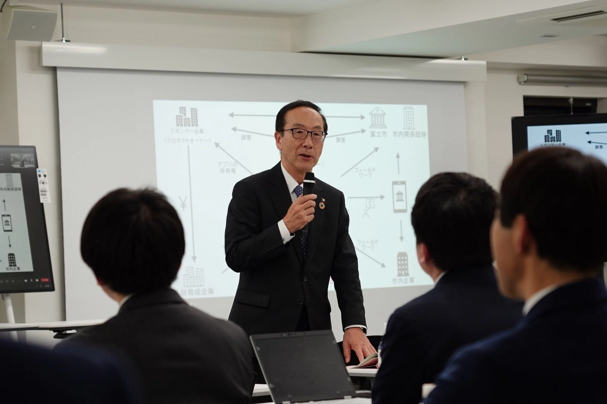 プレゼンテーションの様子