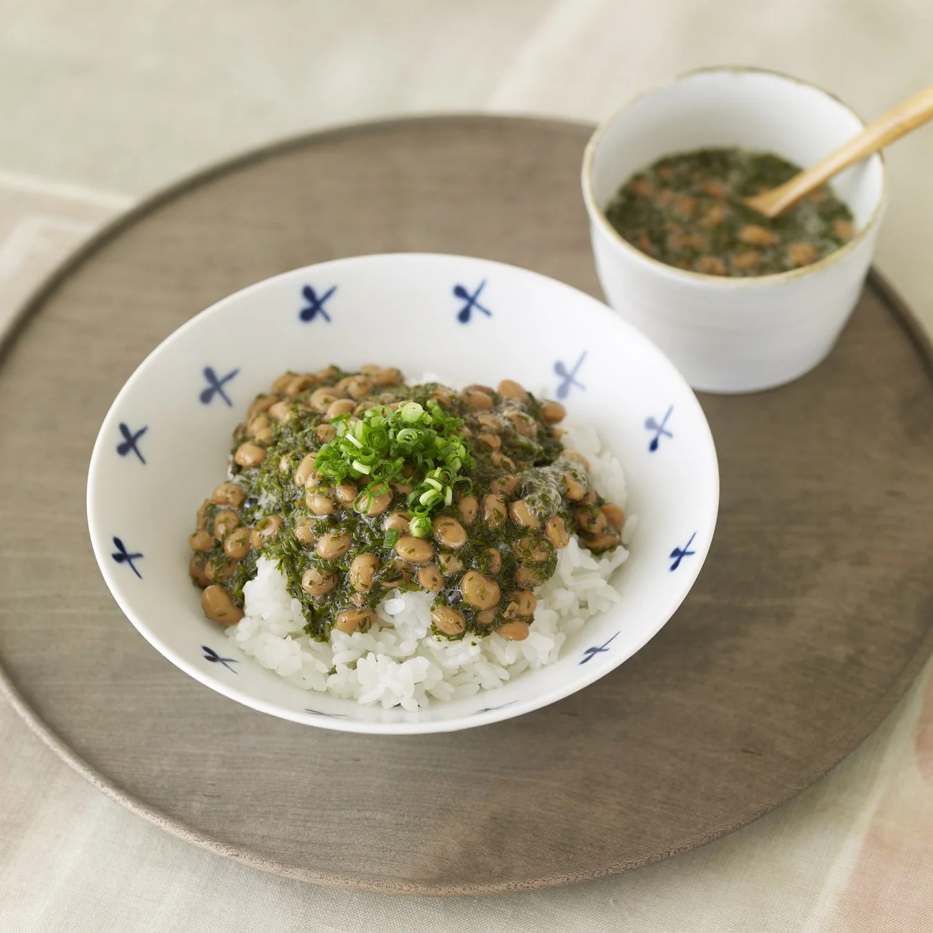 塩昆布とクロレラごはん風