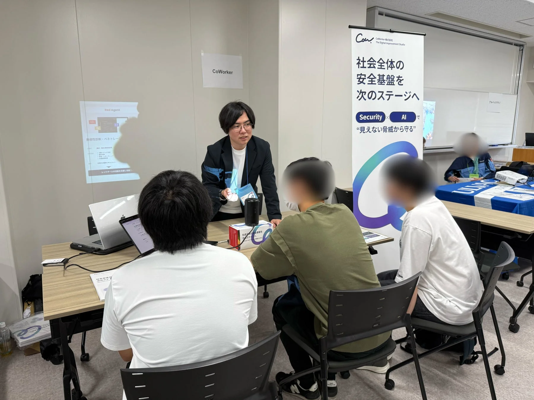 CoWorkerによるミニセッションの様子