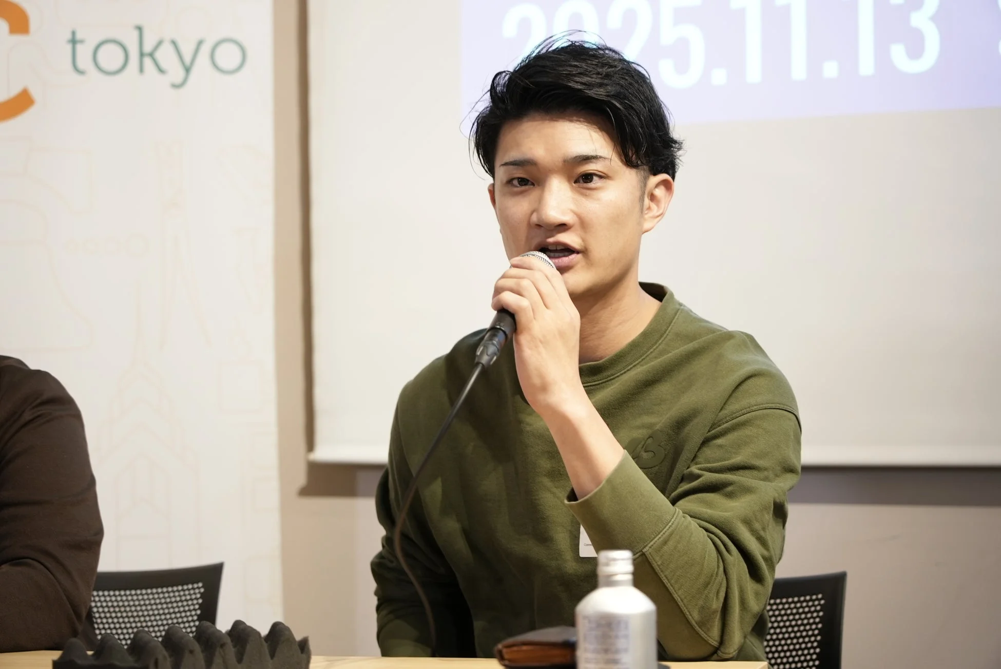 白木氏の講演風景