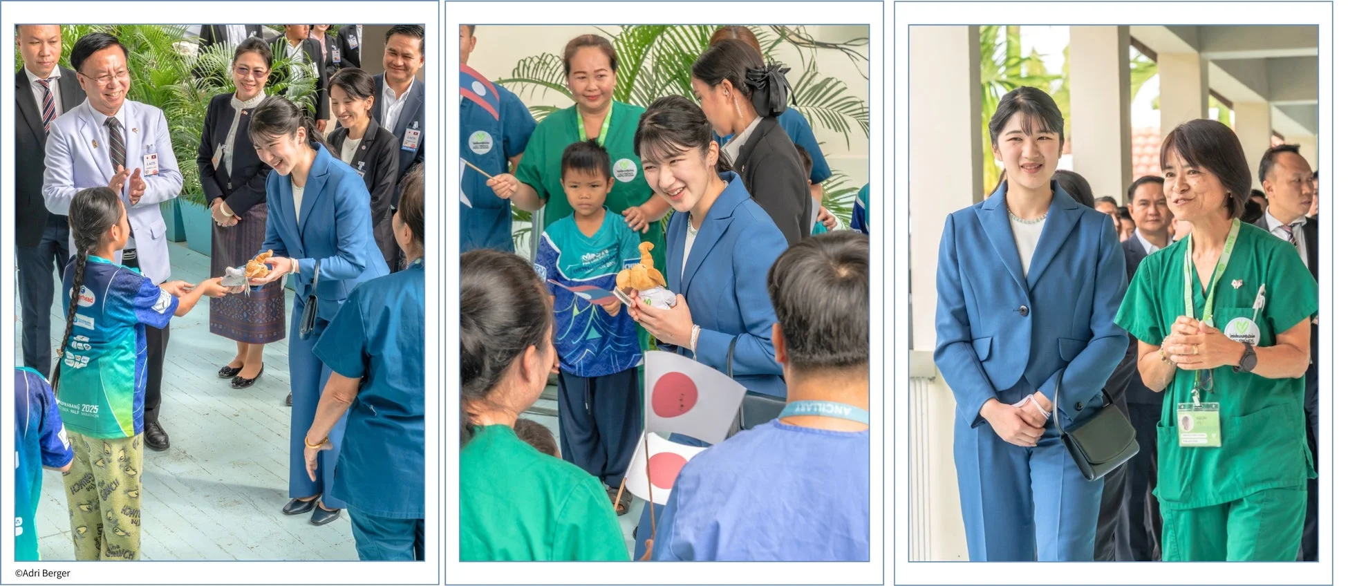 愛子さまと子ども、医療関係者の交流