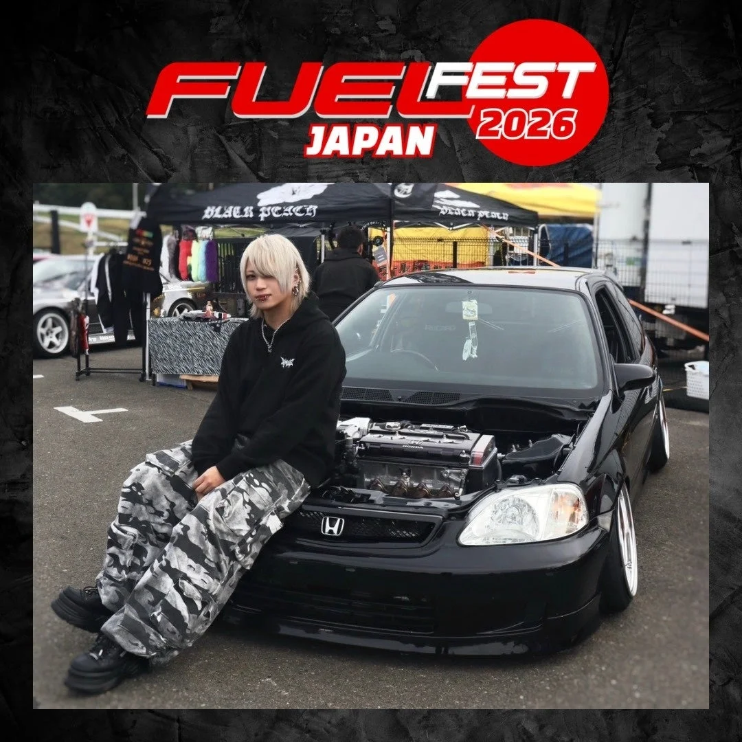 FUELFEST JAPAN 2026 BLACK PEACH HONDA RECARO
