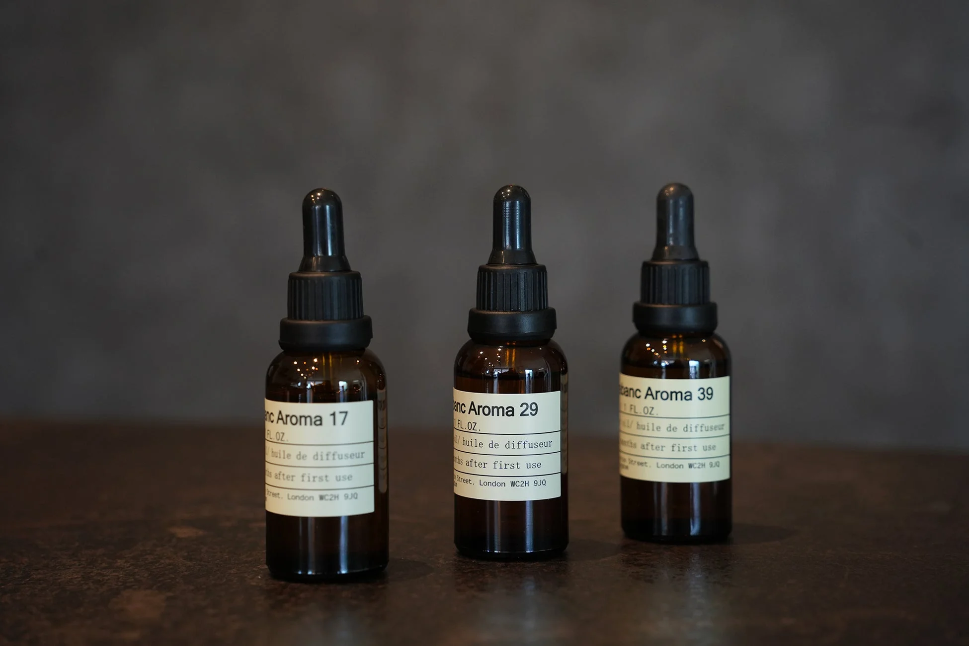 3種のプレミアムフレグランスオイル