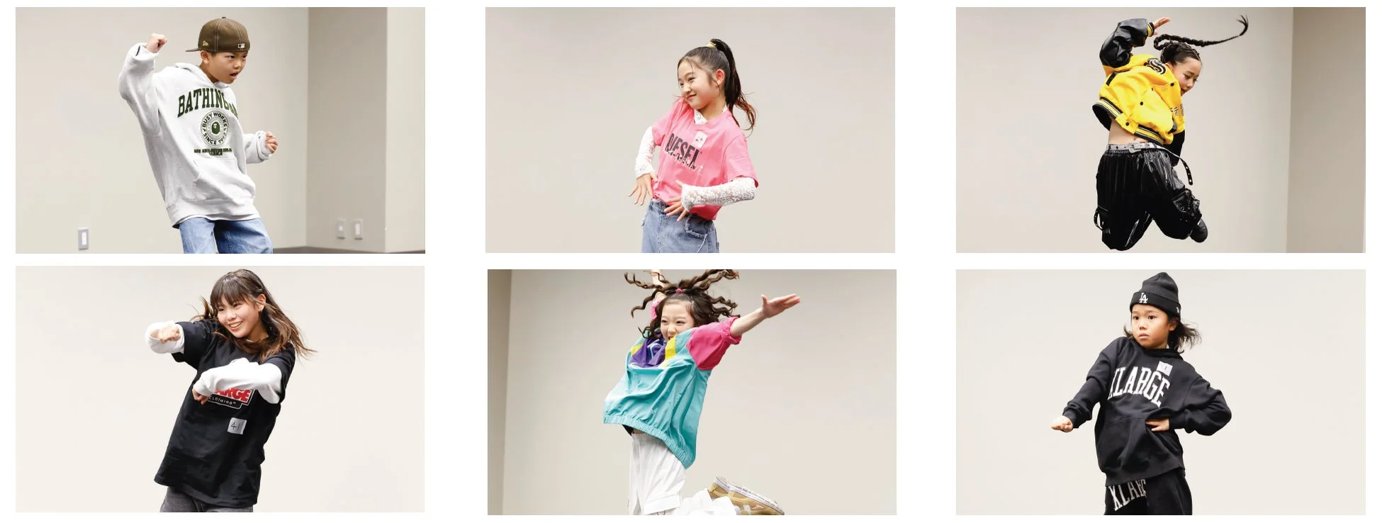 キッズダンサーのパフォーマンス