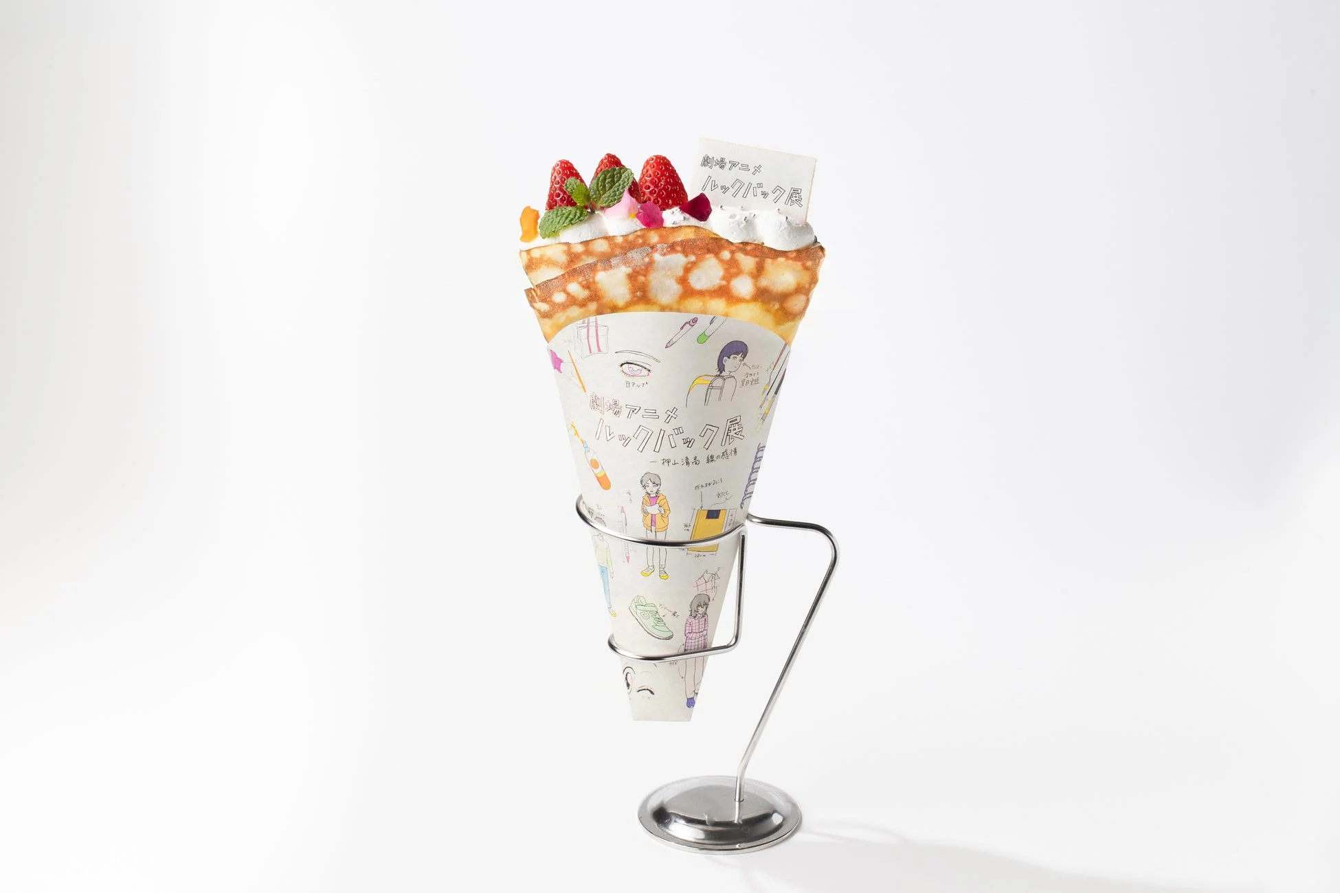 いちごクレープ