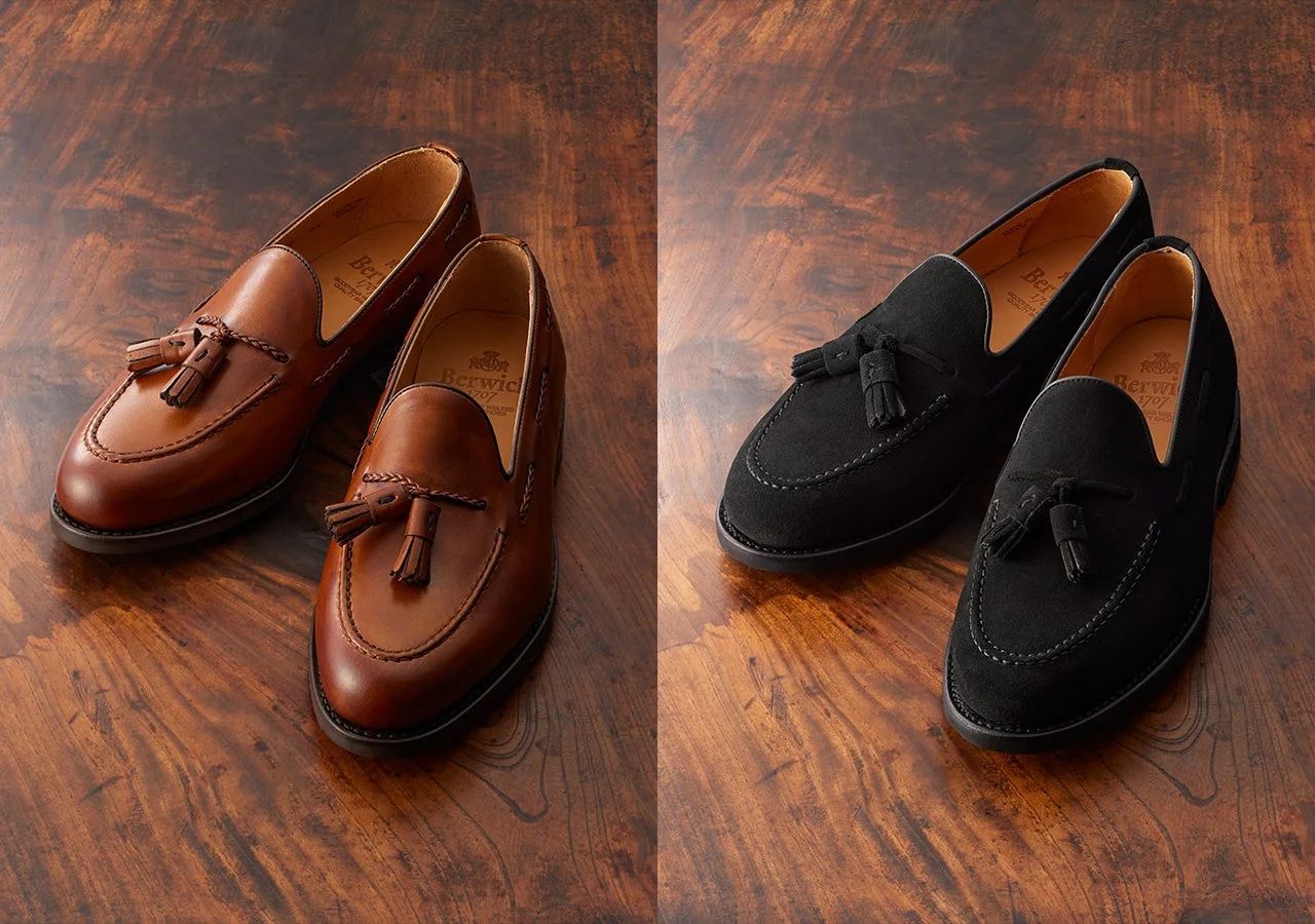 タッセルローファー