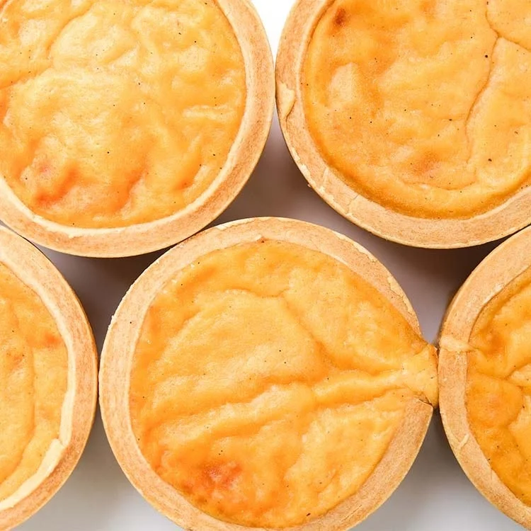 複数の焼きタルト