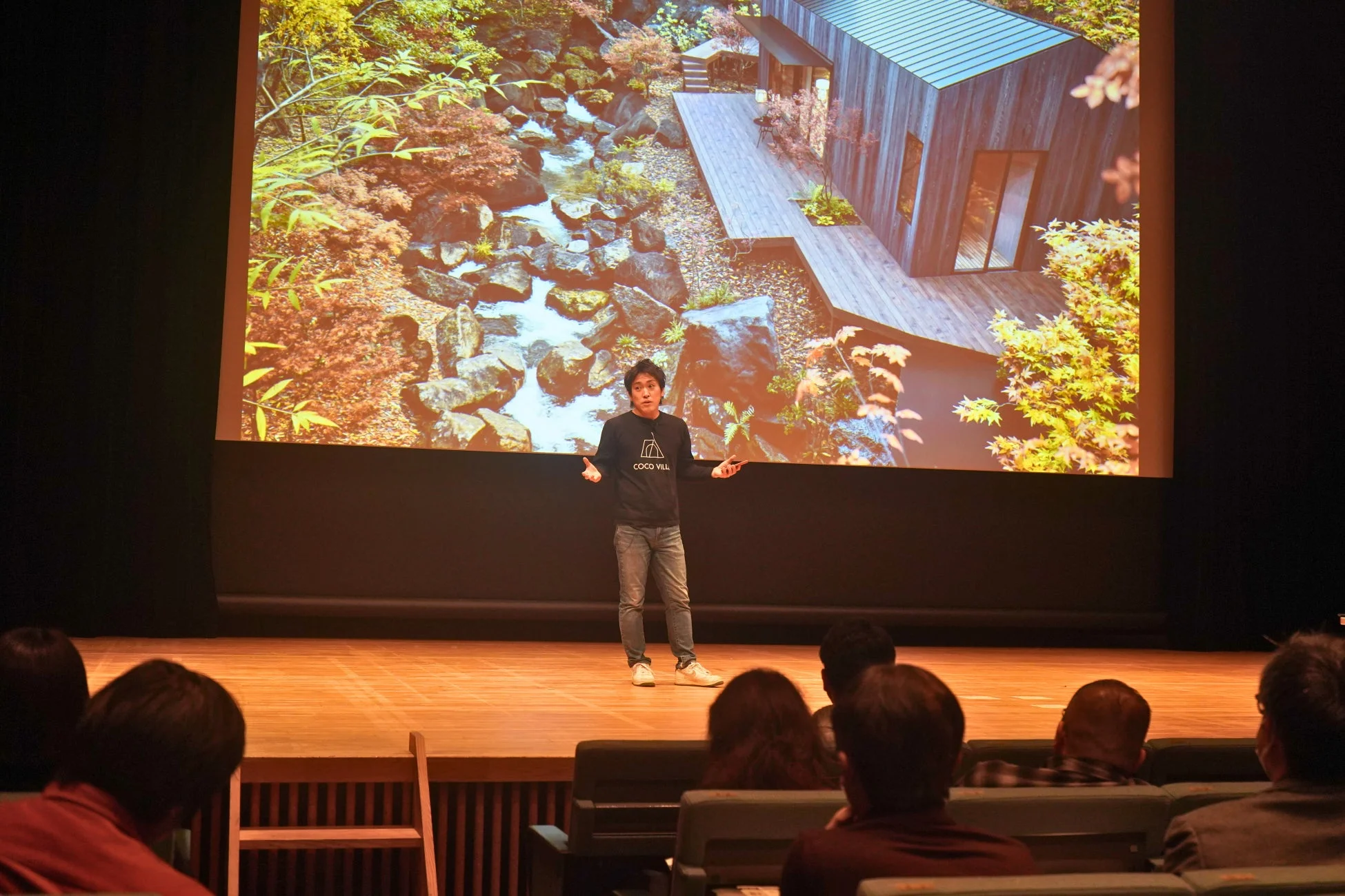 代表取締役CEOのセミナー画像