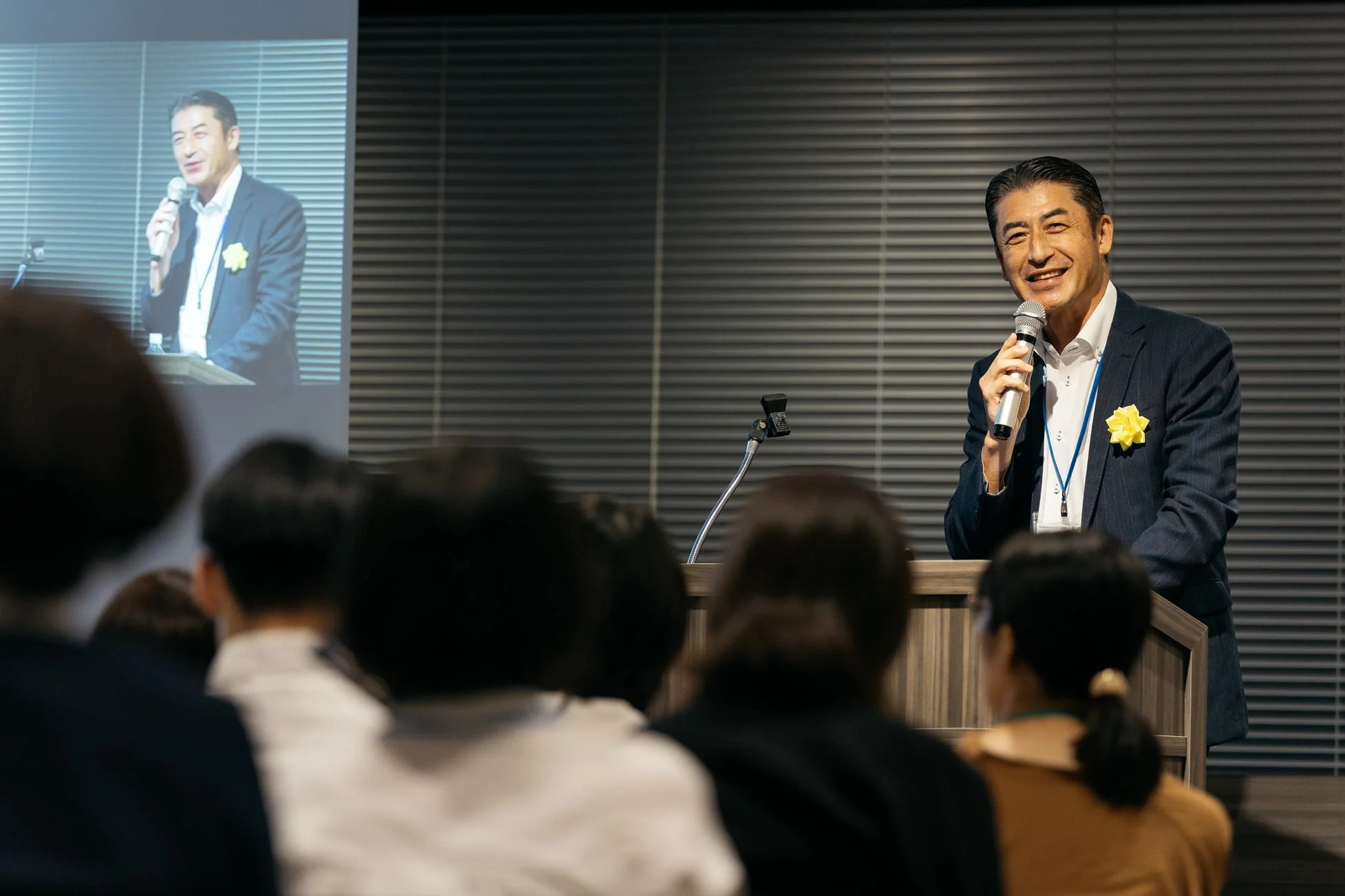 地域医療連携に関する講演の様子