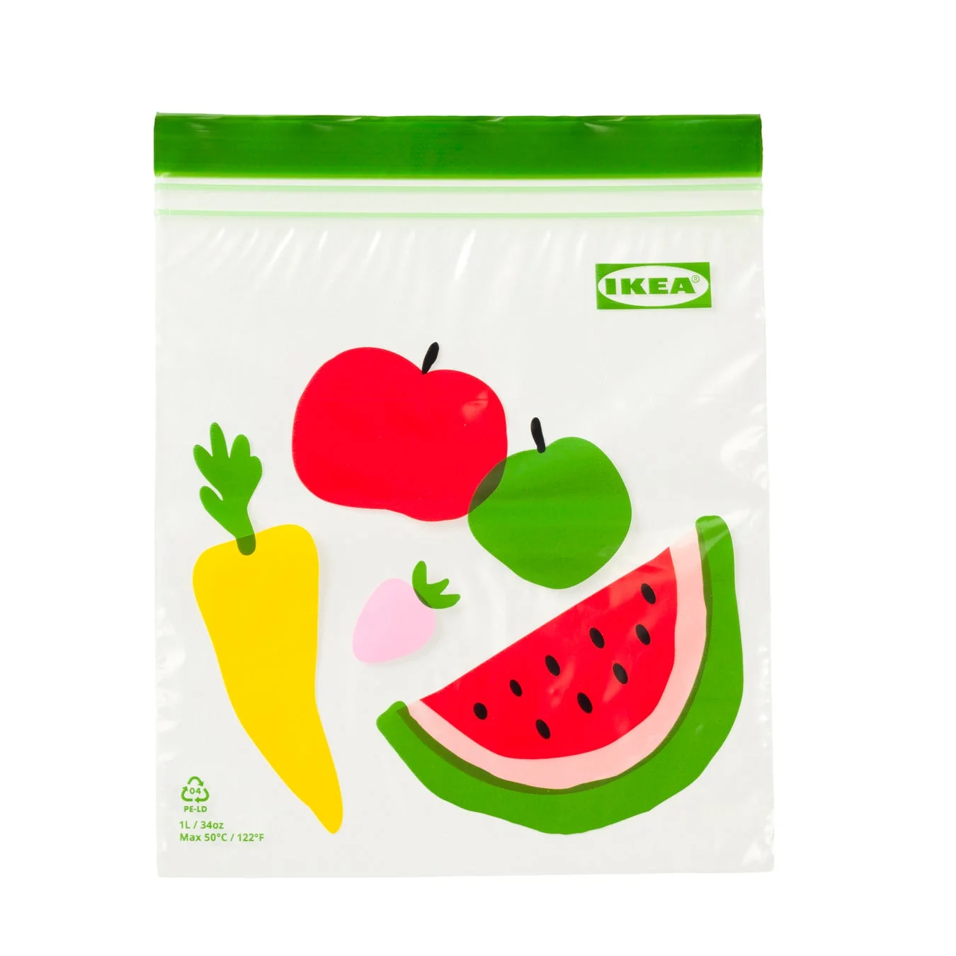 野菜とフルーツのフリーザーバッグ